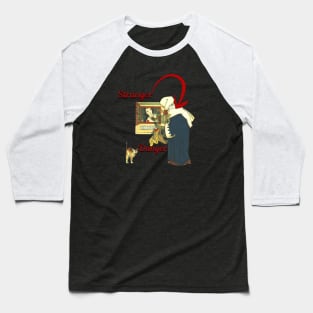 Stranger Danger Snow White Baseball T-Shirt